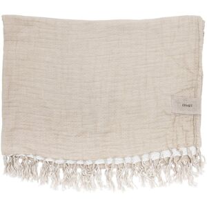 Ernst pledd bomull 130x170 cm Beige
