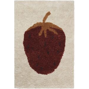 Ferm Living Fruiticana teppe L 120 x 180 cm Strawberry