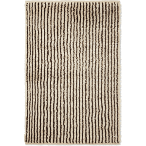 Ferm Living Kami teppe Off white-coffee, 120x180 cm