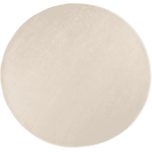 Ferm Living Stille tuftet teppe rundt Off-white Ø240 cm