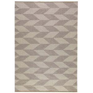 Kateha Herringbone Weave teppe Light beige, 170 x 240 cm