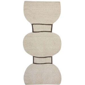 Kateha Silhouette figure teppe natural, 110 x 240 cm