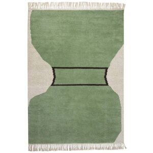 Kateha Silhouette flossa teppe dusty green, 170 x 240 cm