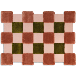 Ogeborg ODC Segment Rug Collection Square teppe Apricot-rose-olive, 142x198 cm