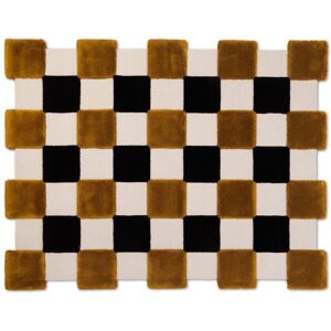 Ogeborg ODC Segment Rug Collection Square teppe Ochre-beige-black, 233x300 cm