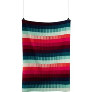 Røros Tweed Åsmund gradient teppe 135x200 cm Red-turquoise