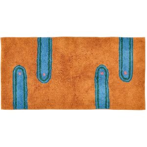 Villa Collection Styles tuftet teppe 70 x 140 cm Brown