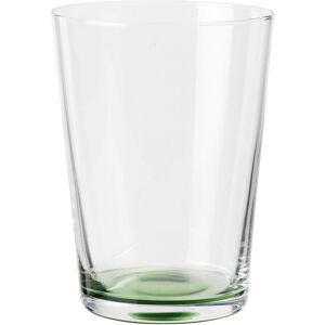 Broste Copenhagen Hue drikkeglass 15 cl Clear-olive green