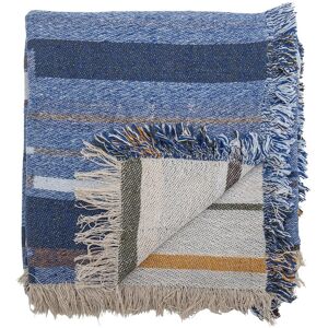 Bloomingville Toscana pledd 130x160 cm Blue