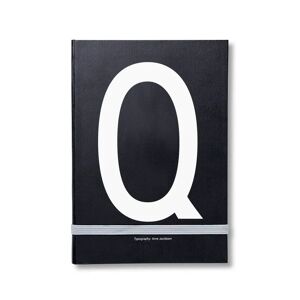 Design Letters personlig notatbok Q