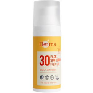 Derma Solkrem Ansikt med SPF30 UVA/UVB - 50 ml