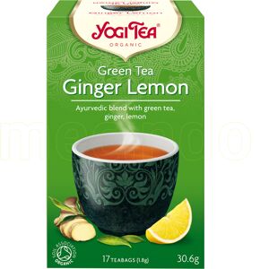 Yogi Tea Green Tea Ginger Lemon Te Øko - 17 Poser