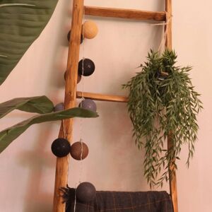 Emerald Kunstig hengende bambusbusk i potte 60 cm