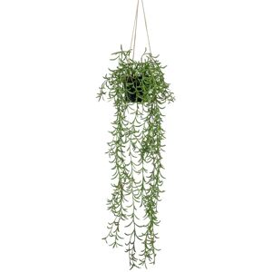 Emerald Kunstig svineblomst hengende busk i potte 70 cm