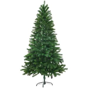 vidaXL Kunstig juletre livaktige nåler 150 cm grønn