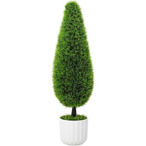 vidaXL Kunstig Plante grønn 24 x 24 x 90 cm Plast