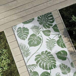 vidaXL Uteteppe ARAKIL grønn 80x250 cm PP