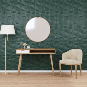 vidaXL Veggpaneler 48 stk grønn 50x50 cm XPS 12 m² diamant