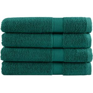 vidaXL Premium håndklær SOLUND 4 stk grønn 80x200 cm 600 g/m2