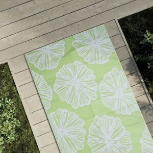 vidaXL Uteteppe ARAKIL grønn 80x250 cm PP