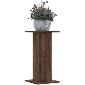 vidaXL Plantestativer 2 stk brun eik 30x30x60 cm konstruert tre