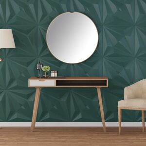 vidaXL Veggpaneler 48 stk grønn 50x50 cm XPS 12 m² stjerne