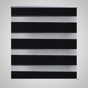 vidaXL Zebra Gardiner 40 x 100 cm Svart