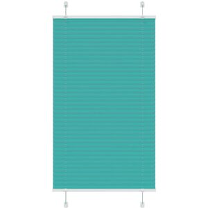 vidaXL plisségardin Bensin Grønn 75x100 cm Stoff Bredde 74,4 cm
