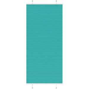 vidaXL plisségardin Bensin Grønn 100x200 cm Stoff Bredde 99,4 cm