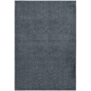 vidaXL Teppe med kort luv 160x230 cm antrasitt