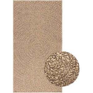 vidaXL Teppe ZIZUR 80x150 cm jute-utseende innendørs og utendørs