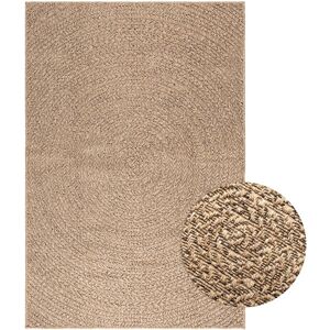 vidaXL Teppe ZIZUR 120x170 cm jute-utseende innendørs og utendørs