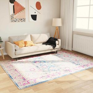 vidaXL Teppe vaskbart flerfarget 160x230 cm sklisikkert