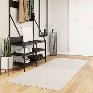 vidaXL Teppe OVIEDO kort luv beige 80x200 cm