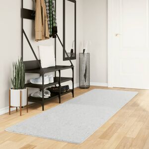 vidaXL Teppe OVIEDO kort luv grå 80x250 cm