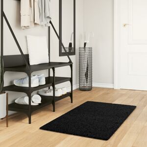 vidaXL Teppe OVIEDO kort luv svart 60x110 cm