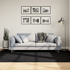 vidaXL Teppe OVIEDO kort luv svart 160x230 cm