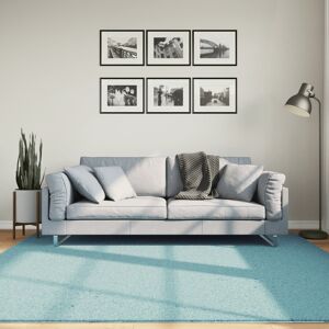 vidaXL Teppe OVIEDO kort luv grønn 200x200 cm