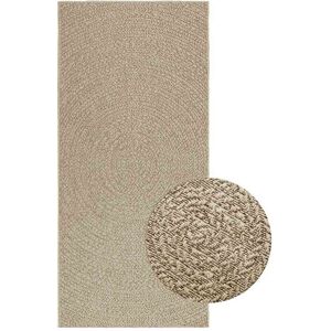vidaXL Teppe ZIZUR beige 100x200cm jute-utseende innendørs og utendørs