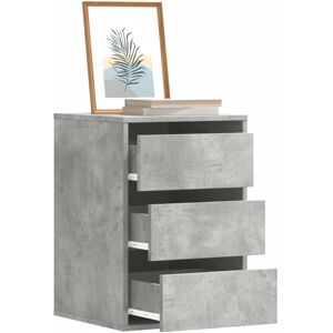 vidaXL Kommode betonggrå 40x41x58 cm konstruert tre