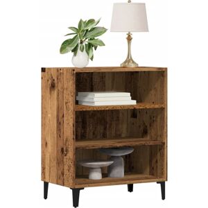 vidaXL Skjenk gammelt tre 57x35x75 cm konstruert tre