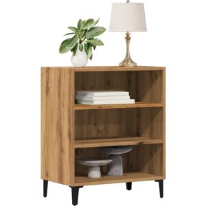 vidaXL Skjenk artisan eik 57x35x75 cm konstruert tre