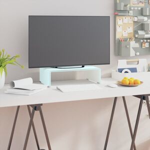 vidaXL TV-benk glass grønn 40x25x11 cm