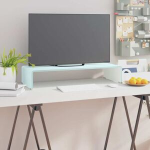 vidaXL TV-benk glass grønn 70x30x13 cm