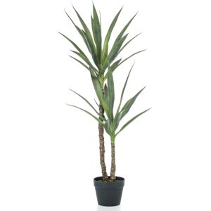 Emerald Kunstig yucca 110 cm i potte