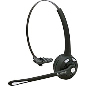 Sandberg Bluetooth Kontorhodesett med Mikrofon - Svart