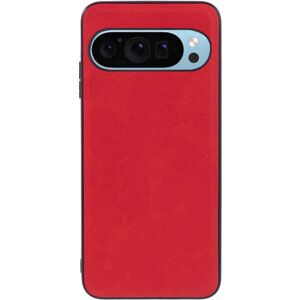 EIDERWOOD Google Pixel 9 Pro XL Kunstskinn Deksel - Rød