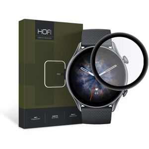 Amazfit GTR 3 Pro Hofi Hybrid Pro+ Skjermbeskytter - Gjennomsiktig / Svart