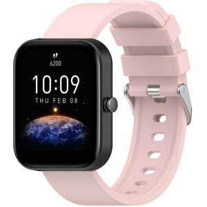 INCOVER Universal Silikon Smartwatch Rem (20mm) m. Metallspenne - Rosa