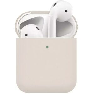 INCOVER Apple AirPods (1. & 2. gen.) Tynt Silikondeksel - Beige